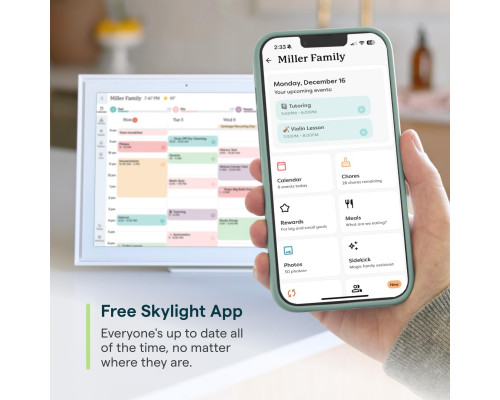 Настінний цифровий календар Skylight Calendar