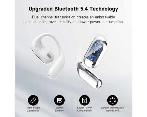 Навушники-вкладиші Boytond Ultra Open Ear / бездротові Bluetooth-навушники з кістковою провідністю