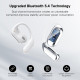 Навушники-вкладиші Boytond Ultra Open Ear / бездротові Bluetooth-навушники з кістковою провідністю