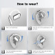 Навушники-вкладиші Boytond Ultra Open Ear / бездротові Bluetooth-навушники з кістковою провідністю