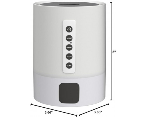 Нічник-будильник Bluetooth-колонка /  нічна лампа Juylux з розумним сенсорним датчиком