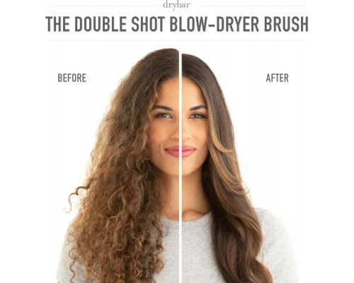 Овальна щітка для фена Drybar Double Shot / Щітка з гарячим повітрям 2,4 дюйма для об'ємних хвиль