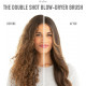 Овальна щітка для фена Drybar Double Shot / Щітка з гарячим повітрям 2,4 дюйма для об'ємних хвиль