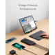 Павербанк, портативний акумулятор 26800mAh Charmast Lightning Type-C Micro USB