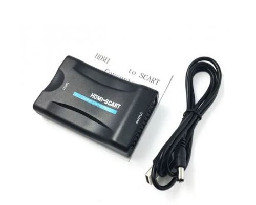 Перехідник HDMI to SCART Converter Adapter Tishric