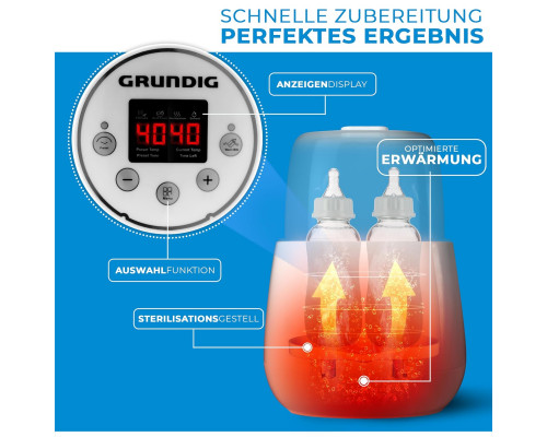 Підігрівач для дитячих пляшечок Grundig 3-в-1