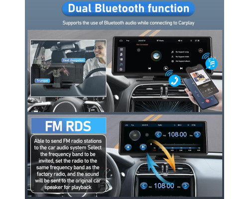 Портативна бездротова система CarPlay Lyssiefeel