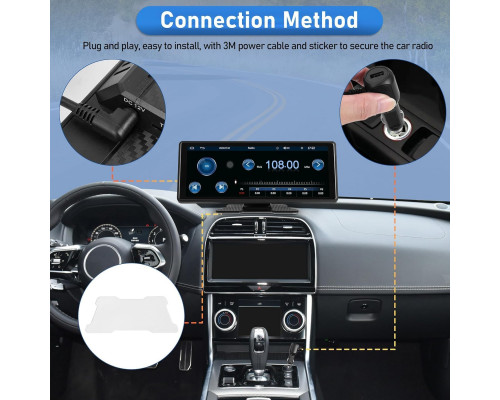 Портативна бездротова система CarPlay Lyssiefeel