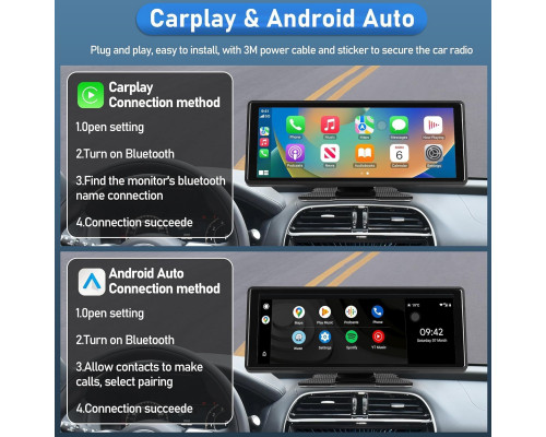 Портативна бездротова система CarPlay Lyssiefeel
