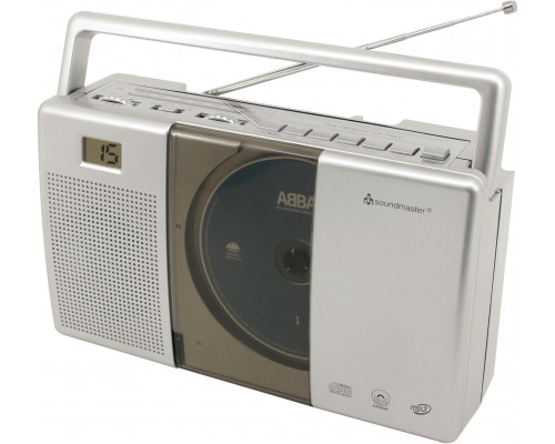 Портативне радіо Soundmaster RCD1185 з функцією програвача компакт-дисків та аудіокниг
