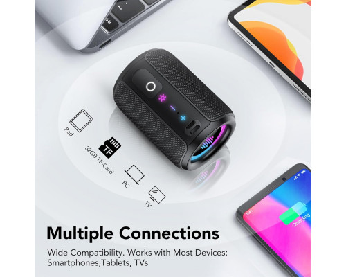 Портативний бездротовий Bluetooth-колонка зі стереозвуком