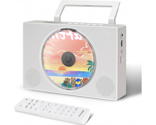 Портативний CD-програвач Bluetooth GAONAWAY