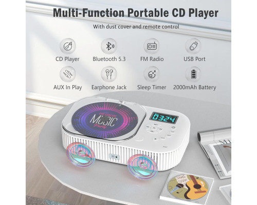Портативний CD-програвач Greadio для дому
