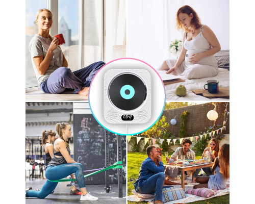 Портативний CD-програвач Gueray з Bluetooth