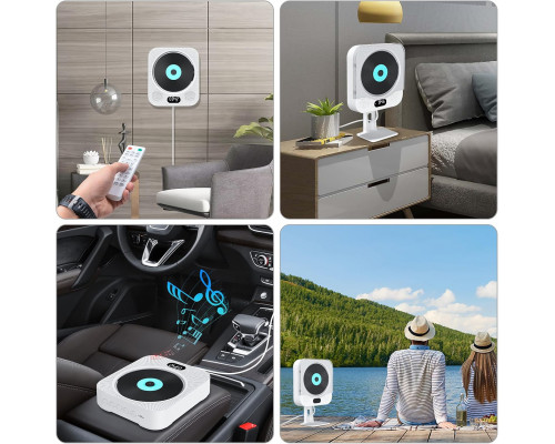 Портативний CD-програвач Gueray з Bluetooth