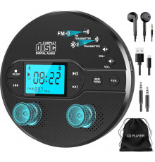 Портативний CD-програвач Sunoony Disman з Bluetooth та FM-передавачем