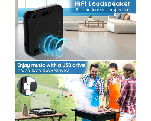 Портативний CD-програвач SKYANS з Bluetooth