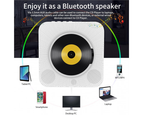 Міні CD-програвач з Bluetooth