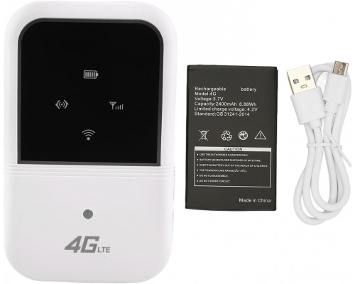 Портативний маршрутизатор Wi-Fi 3G 4G LTE 2400 мАг