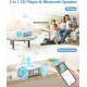 Портативний покращений CD-програвач та Bluetooth-колонка 2 в 1 FELEMAN