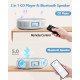Портативний покращений CD-програвач та Bluetooth-колонка 2 в 1 FELEMAN