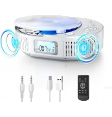 Портативний покращений CD-програвач та Bluetooth-колонка 2 в 1 FELEMAN