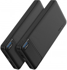 Портативний зарядний пристрій AsperX Power Bank 10000 мАг (комплект 2 шт)