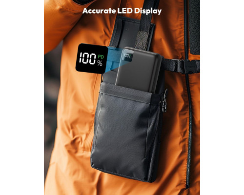 Портативний зарядний пристрій Power Bank 27000 mAh з PD 22.5W і 4 USB