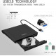 Портативний зовнішній DVD/CD-програвач Antika з USB 3.0