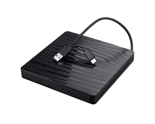 Портативний зовнішній оптичний привід із двома портами USB 3.0+Type-C