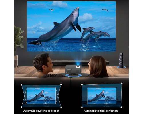 Проектор Full HD 1080p з підтримкою 4K та Bluetooth 5.0 Teuyau