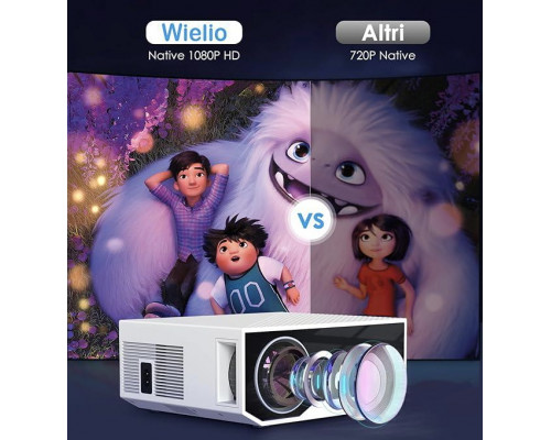 Проектор мультимедійний Wielio GC06 Full HD Wi-Fi Bluetooth
