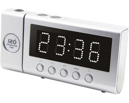Радіо годинник з проекцією часу Soundmaster FUR6100SI - FM PLL