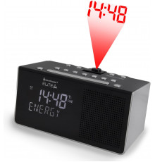 Радіогодинник DAB+/FM із проекцією часу Soundmaster UR8200SI