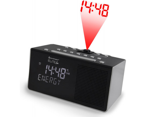 Радіогодинник DAB+/FM із проекцією часу Soundmaster UR8200SI