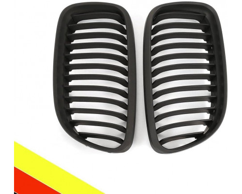 Решітка радіатора Kidney Sport Black Gloss Single Bridge для BMW 3 серії