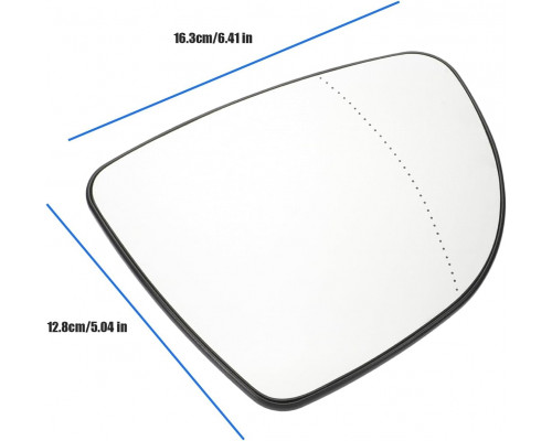 Розморожувач переднього дзеркала заднього виду для Captur Clio Zoé Attisfiera