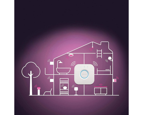 Розумна LED лампа Philips Hue E27 600 лм з голосовим керуванням