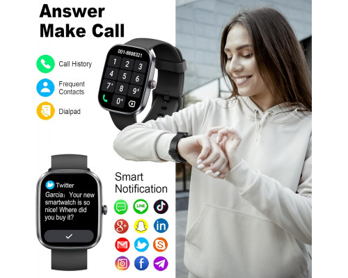 Розумний 1,91-дюймовий годинник з Bluetooth-дзвінками та HD сенсорним екраном