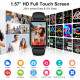 Розумний фітнес-годинник з моніторинг активності IP68