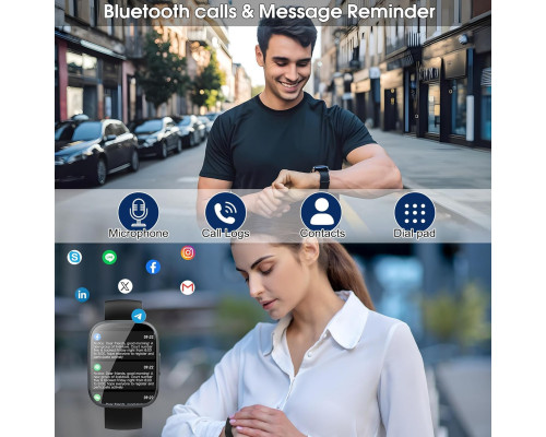 Розумний годинник з Bluetooth та вбудованим мікрофоном