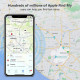 Bluetooth GPS-локатор кишеньковий ATUVOS для iOS, для ключів, гаманця, сумки для iOS