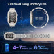 Смарт-годинник чоловічий ‎Motsfit ‎smartwatch88 IP67 для Android iPhone крокомір / монітор серцевого ритму / вимірювання тиску