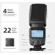 Спалах Speedlite з РК-дисплеєм PHOTOOLEX для Canon