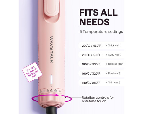 Стайлер Cool Curl Airflow для завивки Wavytalk
