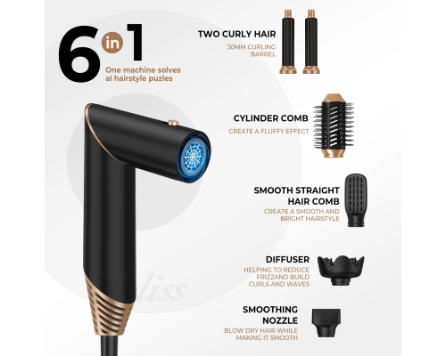 Стайлер для волосся 6-в-1 Air Hair Styler