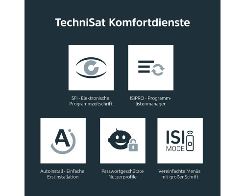 Супутниковий ресивер TechniSat TECHNISTAR S6, чорний, HDMI, DVB-S, USB, CI+
