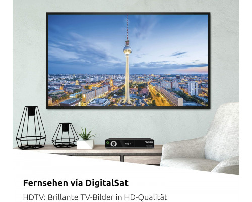 Супутниковий ресивер TechniSat TECHNISTAR S6, чорний, HDMI, DVB-S, USB, CI+