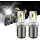 Світлодіодна фара Asasytal S2 Ba20d / світлодіодна лампа для фар мотоцикла DC12V/24V 20W (комплект 2 шт.)