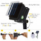 Світильники Lezonic Solar Lights Outdoor Garden, 5 м, 30 світлодіодів, гірлянда на сонячних батареях з 8 режимами